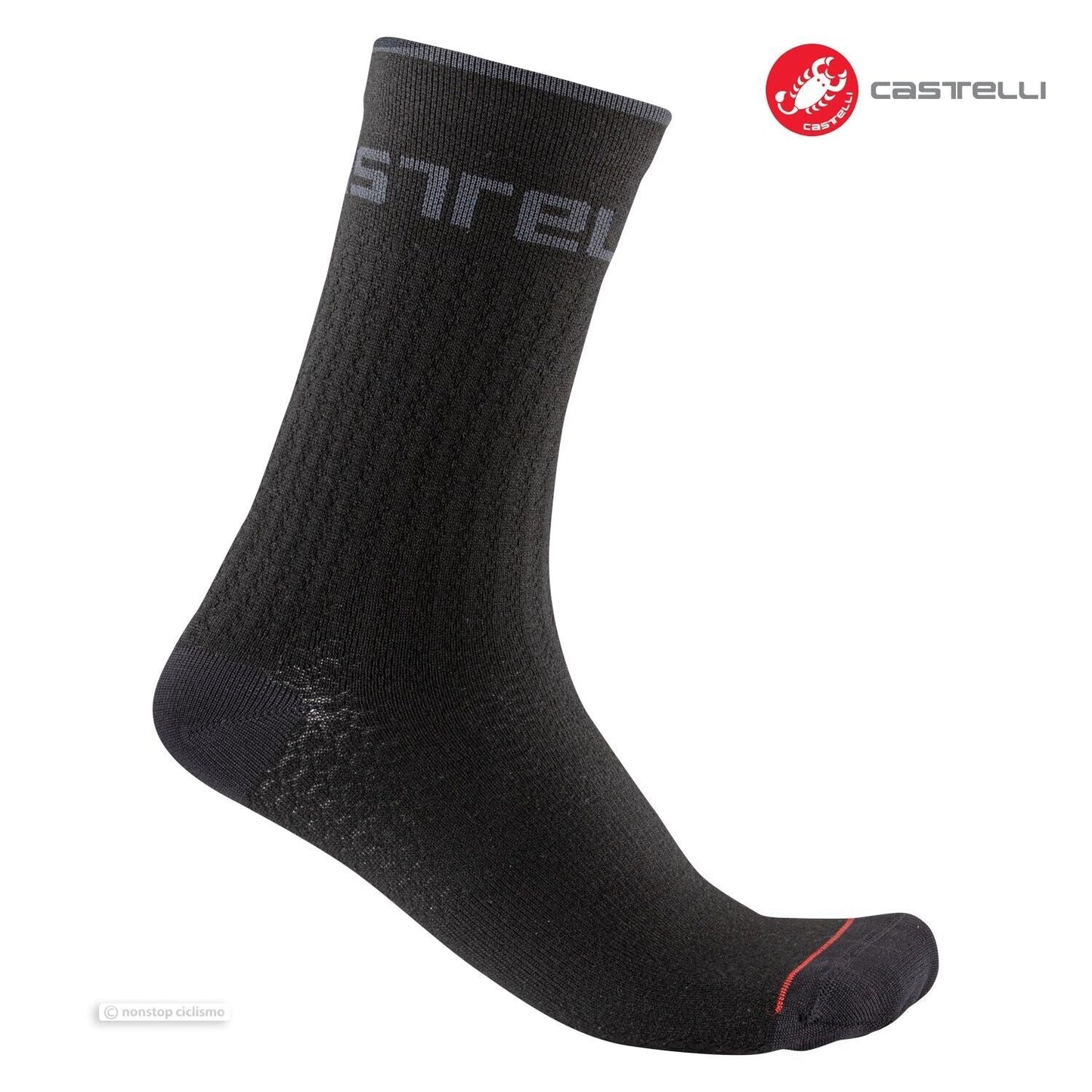 DISTANZA 20 WOOL SOCKS : BLACK