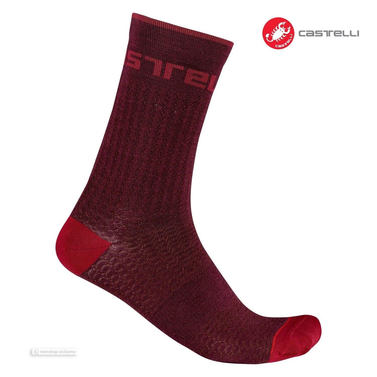 DISTANZA 20 WOOL SOCKS : PRO RED
