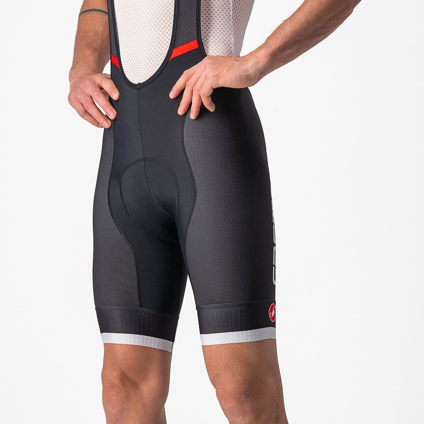 COMPETIZIONE KIT Bib Shorts : BLACK/SILVER GREY