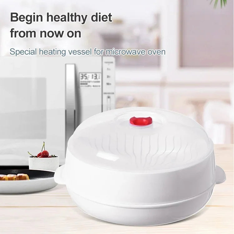 🔥Limited stock available 50% OFF🔥🍲Microwave Steamer Oven - Healthy Steam Cooking & Defrosting, Compact Design for Easy Storage 🥦📦 - Buy 2 Free Shipping