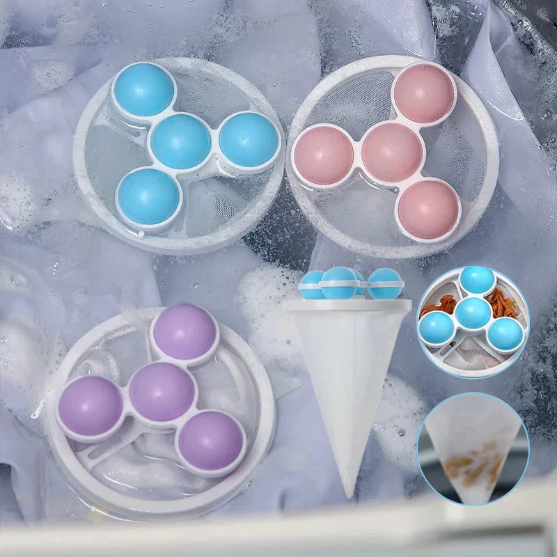 🔥 Washing Machine Hair Filter Mesh Bags🔥