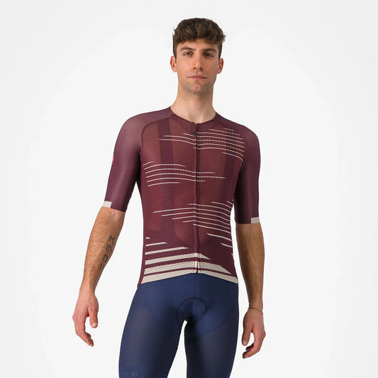 CLIMBER'S 4.0 Jersey : DEEP BORDEAUX/SILVER  MOON