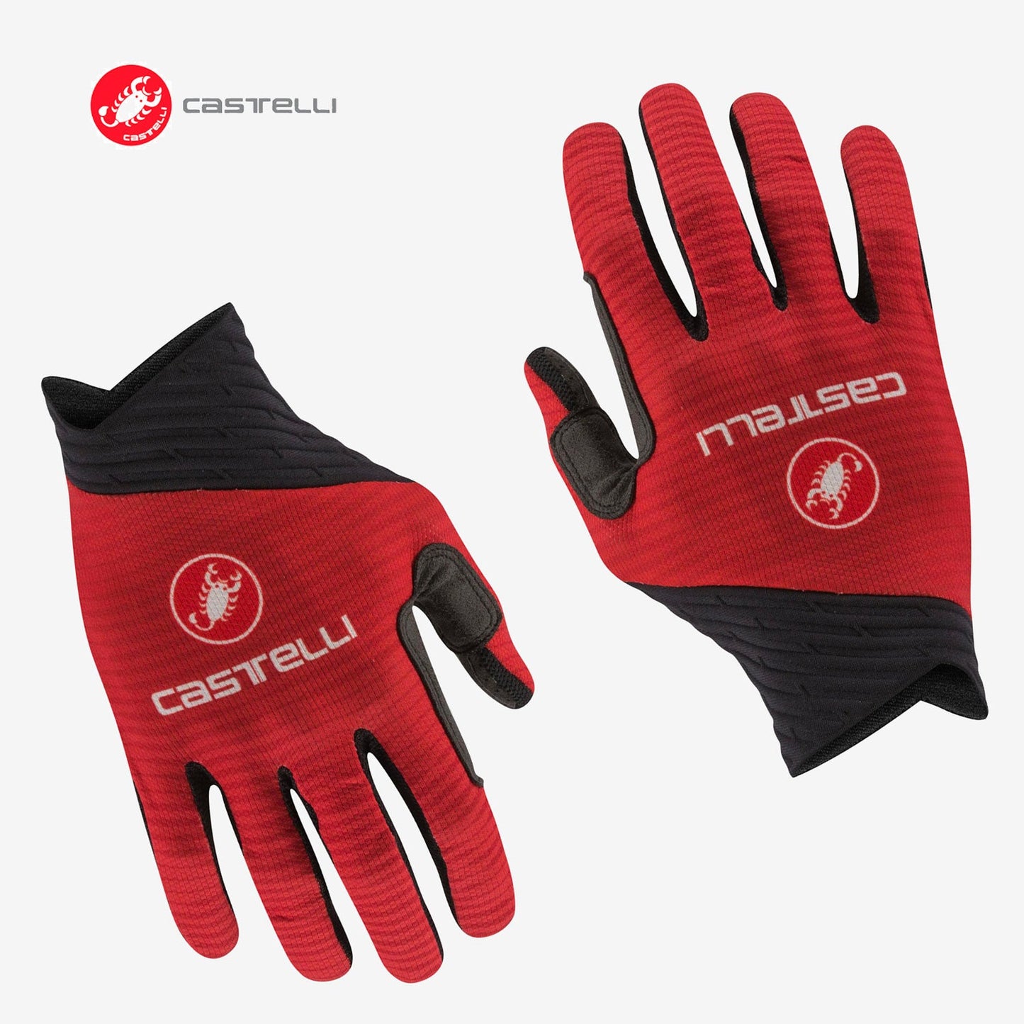 CW 6.1 UNLIMITED Long Finger Gloves : POMPEIAN RED