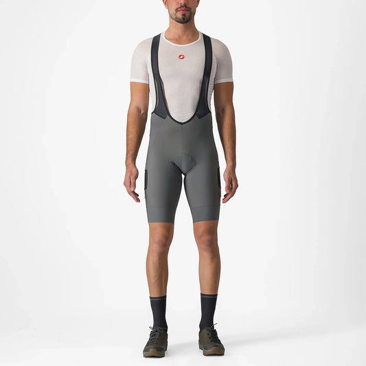 UNLIMITED CARGO Bib Shorts : GUNMETAL GRAY