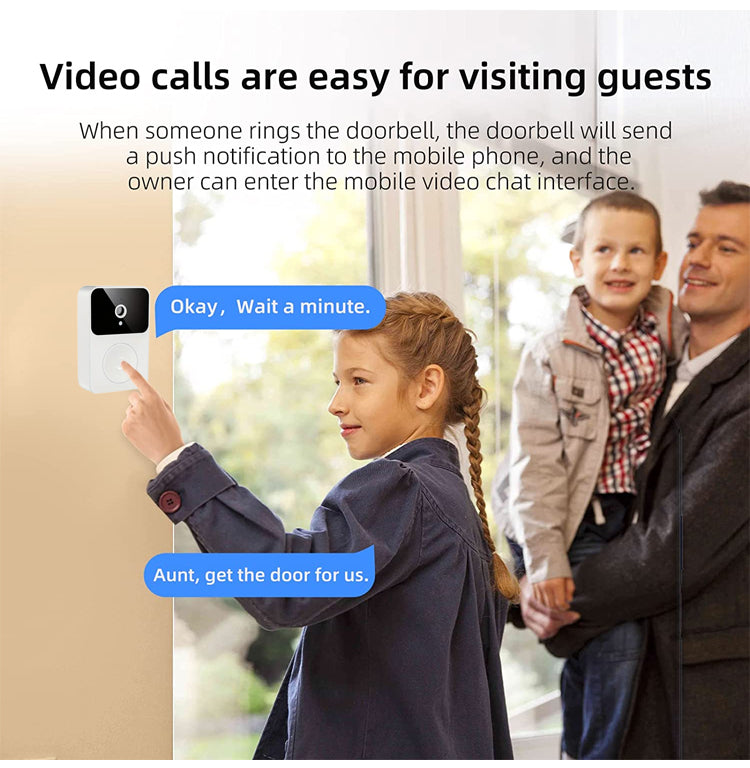Wireless Intelligent Video Doorbell