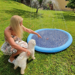 🔥 Non-Slip Splash Pad for Kids and Dog