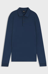REGULAR-FIT POLO SHIRT IN INTERLOCK COTTON