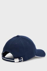 LOGO-EMBROIDERED CAP IN WOVEN PIQUE