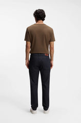 MAINE REGULAR-FIT JEANS IN DARK-BLUE STRETCH DENIM