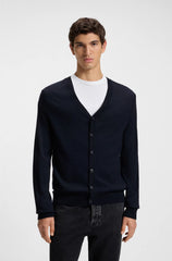 REGULAR-FIT CARDIGAN IN A WOOL BLEND