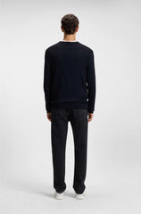 REGULAR-FIT CARDIGAN IN A WOOL BLEND