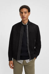 REGULAR-FIT JACKET IN SUEDE