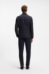 SLIM-FIT JACKET IN MACHINE-WASHABLE STRETCH FABRIC