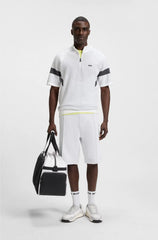 COLOUR-BLOCKED HOLDALL WITH REFLECTIVE LOGO