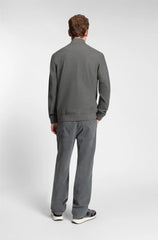 SLIM-FIT JACKET IN BRUSHED STRETCH FLANNEL