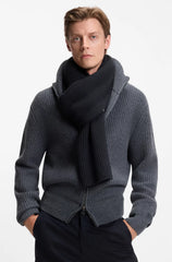 SCARF IN VIRGIN WOOL AND CASHMERE