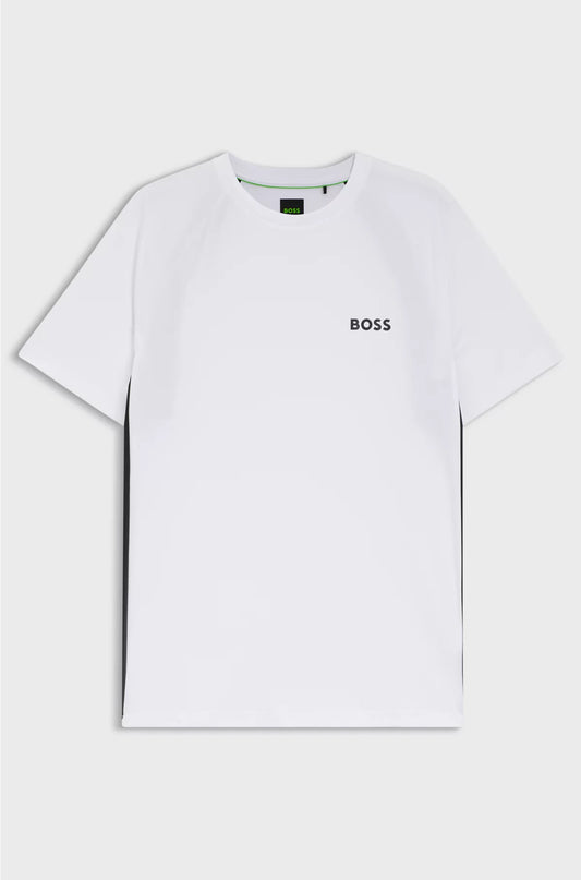 QUICK-DRY SLIM-FIT T-SHIRT WITH FOUR-WAY STRETCH