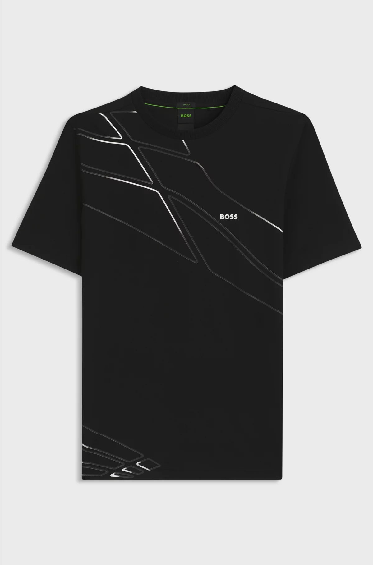ACTIVE T-SHIRT IN MOISTURE-WICKING STRETCH PIQUE