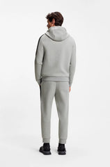 STRETCH-COTTON TRACKSUIT SET WITH CONTRAST INSERTS
