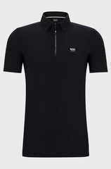 EQUESTRIAN TRAINING SHIRT WITH SIGNATURE LOGO PATCH