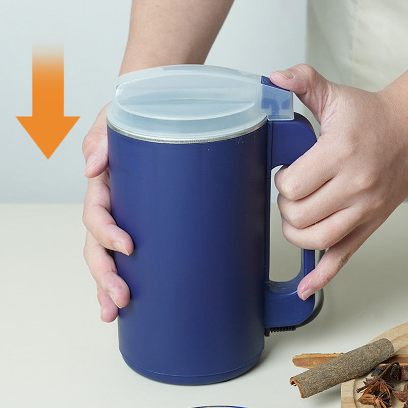 New upgrade ✅Extra large capacity portable electric ultrafine grinder - 600ml