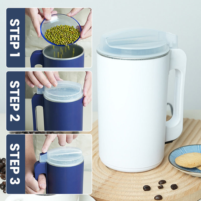 New upgrade ✅Extra large capacity portable electric ultrafine grinder - 600ml