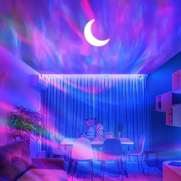 🔥Limited stock available 50% OFF🔥 Northern Lights Projector – Enjoy the starry sky at home ✨