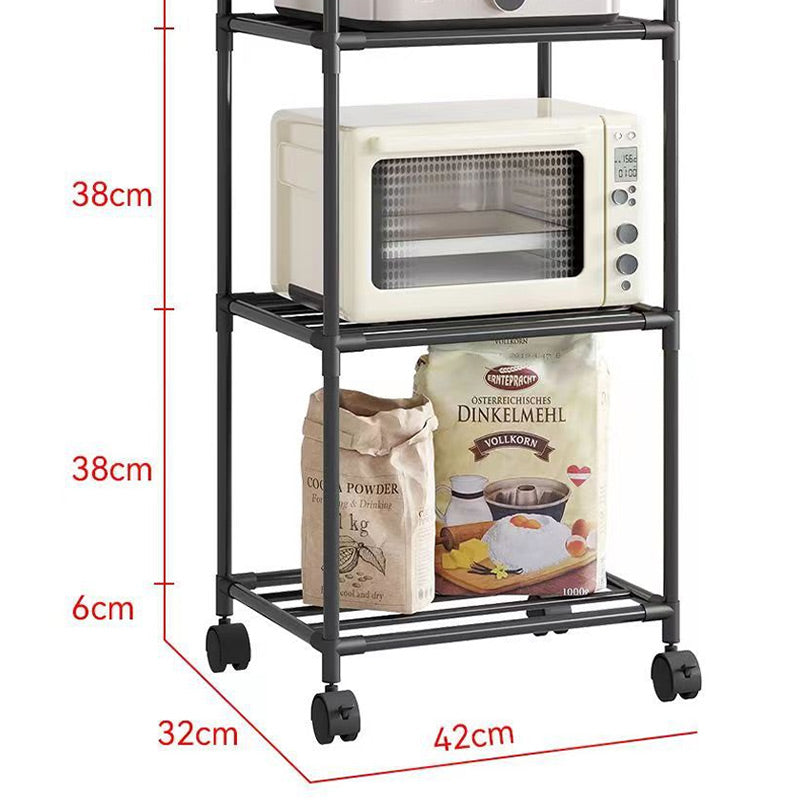 🔥Limited Time 37% OFF🔥Multi-Tier Storage Shelf with Sliding Wheels