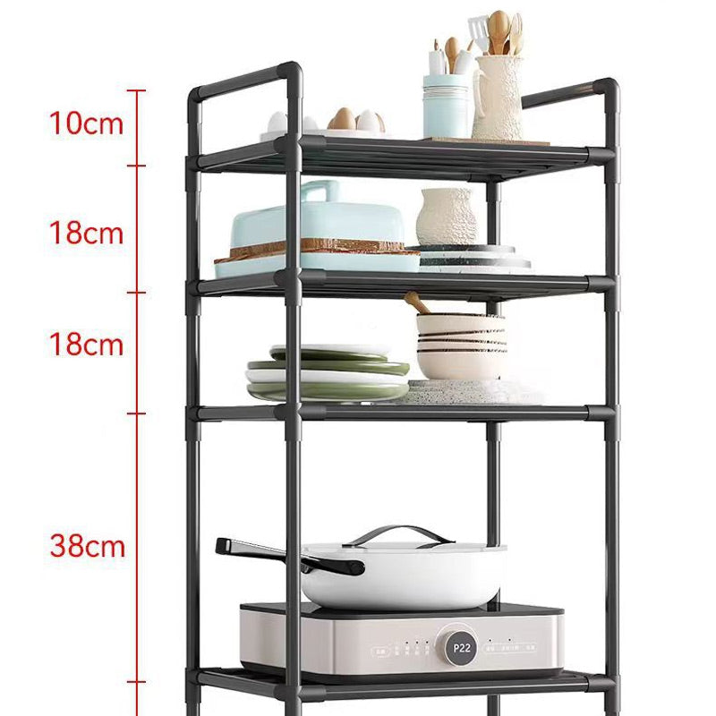 🔥Limited Time 37% OFF🔥Multi-Tier Storage Shelf with Sliding Wheels