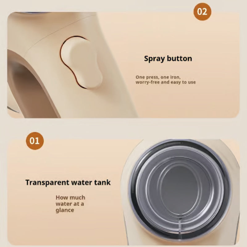 🍃Last Day 50% OFF💥Portable Handheld Vacuum Steamer for Clothes