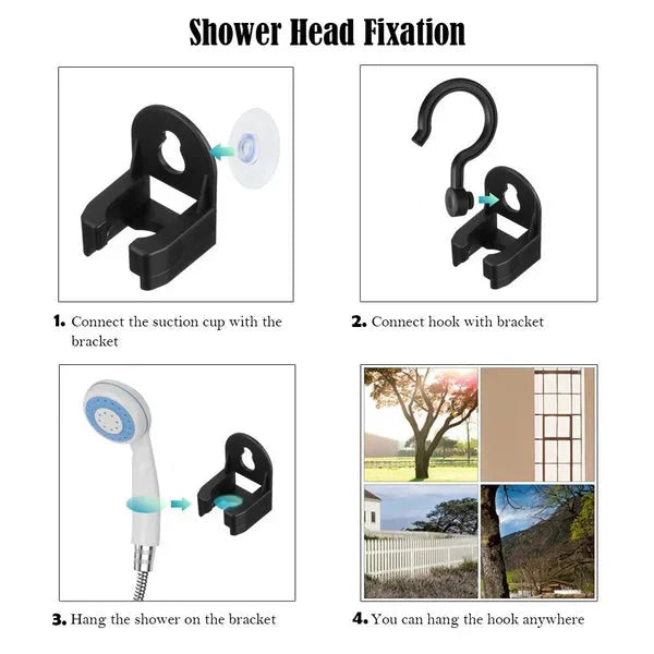 ✨Hot Sale 50% OFF ✨ Portable Outdoor Electric Shower Set - Handheld Camp Shower for Travel, Hiking & Gardening