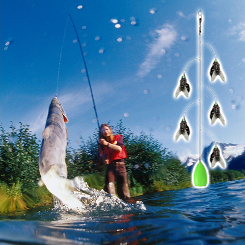 🔥Hot Sale 💥Multi-Hook Artificial Fly Fishing Lure Set
