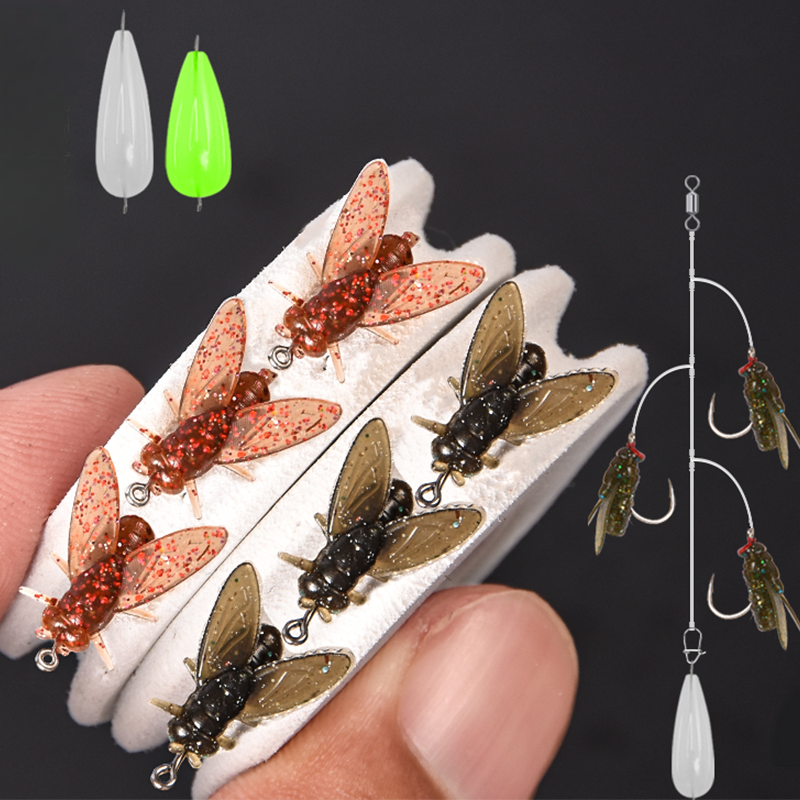 🔥Hot Sale 💥Multi-Hook Artificial Fly Fishing Lure Set