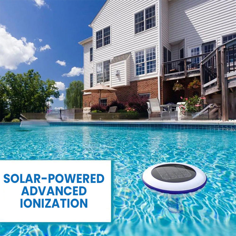 Solar Pool Ionizer For Crystal Clear Water