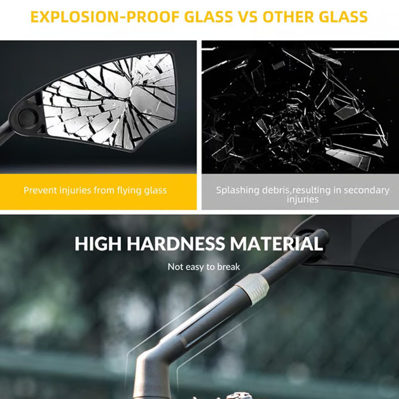 🔥Limited stock available 50% OFF🔥360° Adjustable Handlebar Bike Mirror