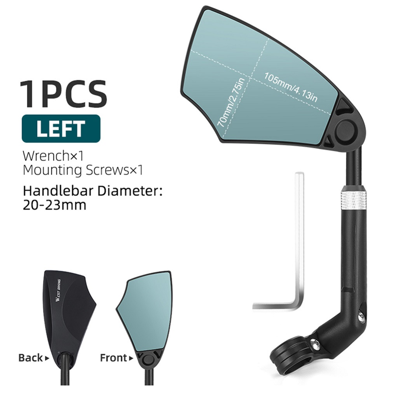🔥Limited stock available 50% OFF🔥360° Adjustable Handlebar Bike Mirror