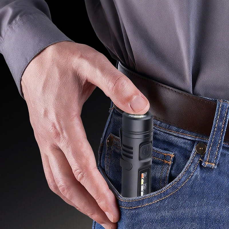 🔥Limited stock available 50% OFF🔥💥Multi-Functional Aluminum Alloy Mini Flashlight