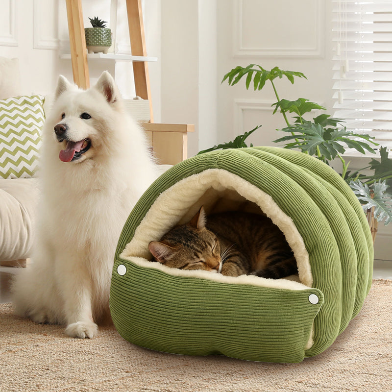 🔥Limited stock available 50% OFF🔥🐈Removable and Washable Winter Closed-off Pet Bed💝