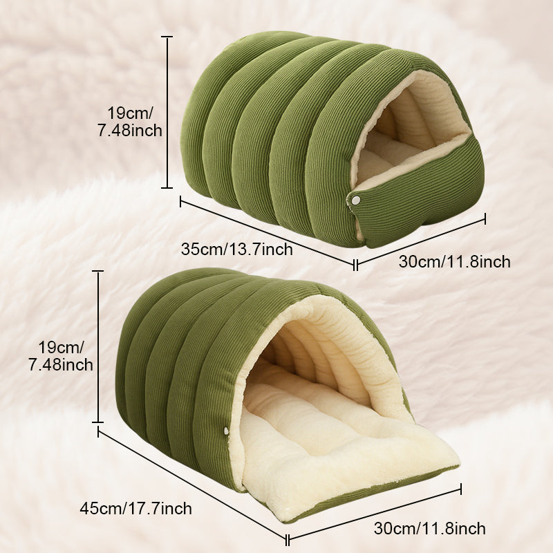 🔥Limited stock available 50% OFF🔥🐈Removable and Washable Winter Closed-off Pet Bed💝