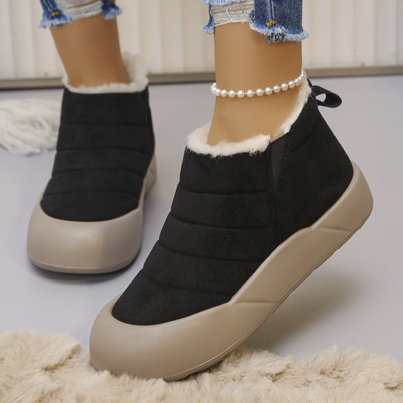 Waterproof Soft-Sole Cotton Winter Boots