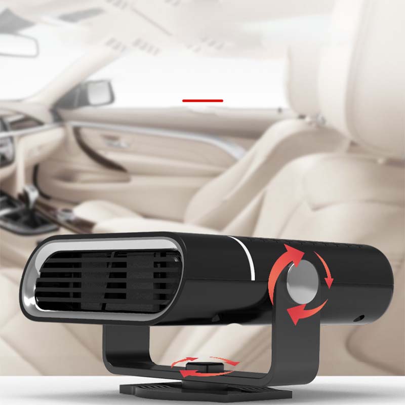 🔥Limited stock available 50% OFF🔥2-in-1 Portable Car Heater with 360° Rotation